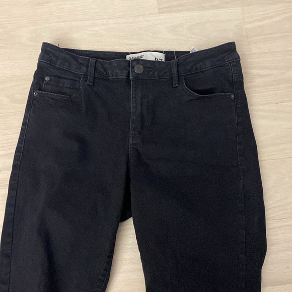 Garage Size 7 Skinny Jegging Jeans - Black Rips - Picture 3 of 8